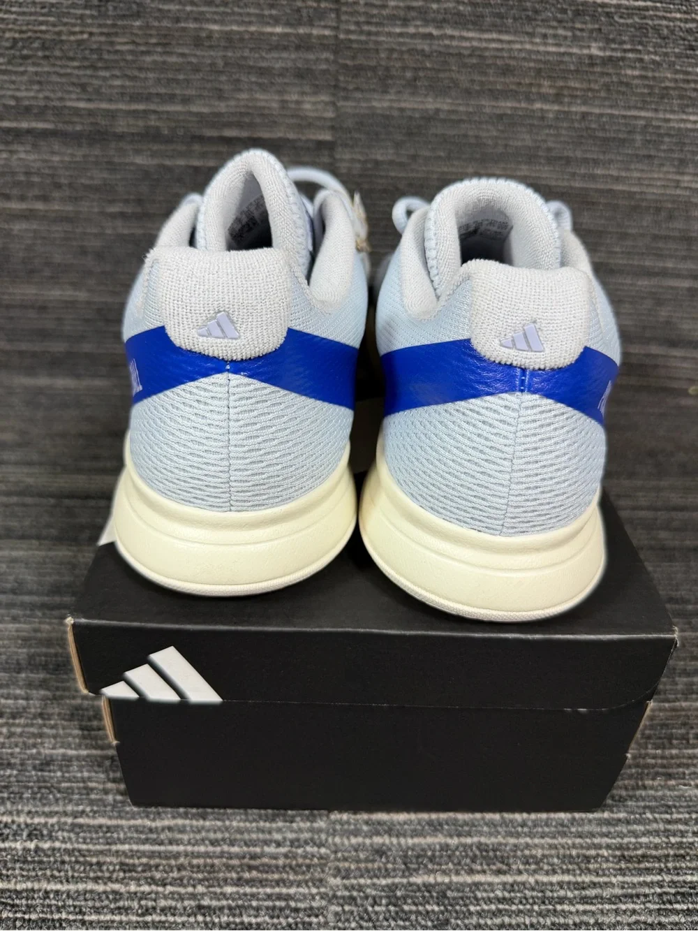 adidas Courtflash Pickleball Sneakers Halo Blue/Silver Metallic/Lucid Blue W 8.5